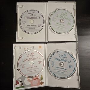 Baby Einstein Lot of 4 Dvds: Neptune Macdonald, Numbers, Newton